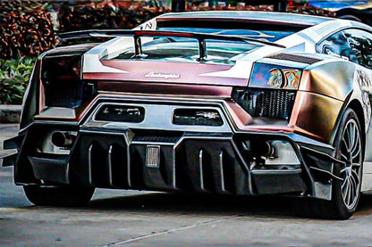 Carbonado IRON Style Rear Bumper | 2004-2008 Lamborghini Gallardo, Gallardo SE, Superleggera