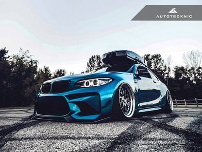 AutoTecknic Dry Carbon Canard Set - F87 M2 | M2 Competition