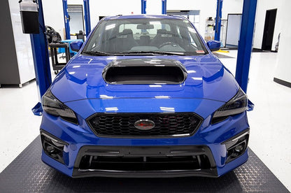 OLM Oversized Carbon Fiber Hood Scoop - 2015+ WRX / STI - 8