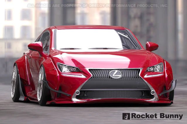 GReddy Rocket Bunny Front Canards (15+ Lexus RC) - GReddy