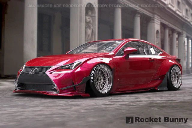 GReddy Rocket Bunny Rear Fenders (15+ Lexus RC) - GReddy