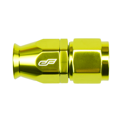 -6 AN Straight Female Aluminum Hose End (PTFE)