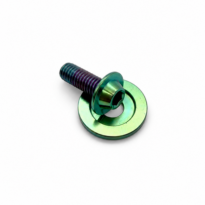 JDC Titanium Flush-Fit Bolt/Washer Kit (M6x1.0)