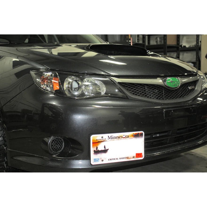 GrimmSpeed License Plate Relocation Kit (08+ WRX/STi / 05 - 09 LGT) - GrimmSpeed