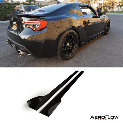 Aeroflow Dynamics 2017-2020 Toyota GT86 Side Skirt Extension V2