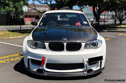 Capó de fibra de carbono estilo BMW Serie 1 E82 E88 1M RZ (2008-2013)