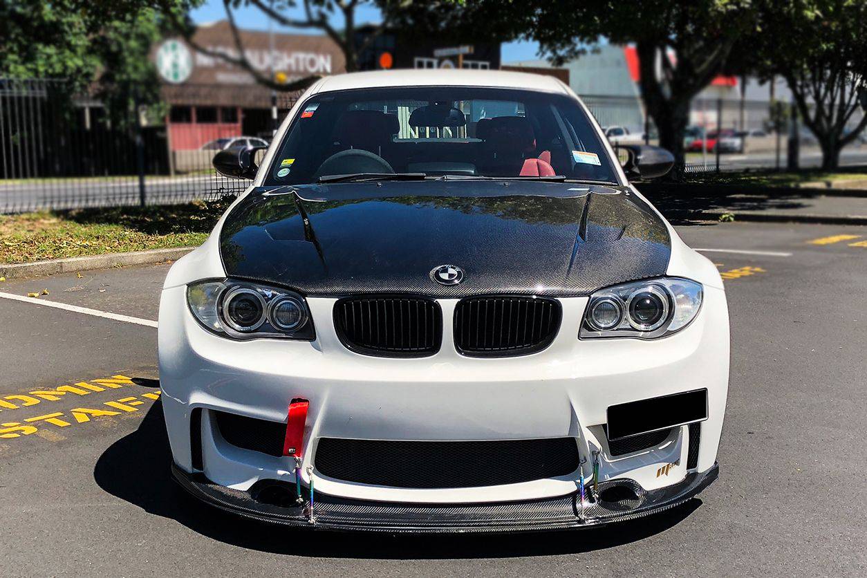 Capó de fibra de carbono estilo BMW Serie 1 E82 E88 1M RZ (2008-2013)