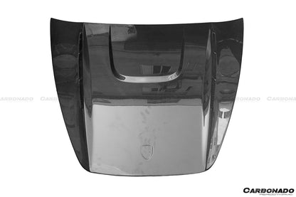Capó de fibra de carbono estilo Porsche Cayenne 958.1 HM Carbonado 2011-2014