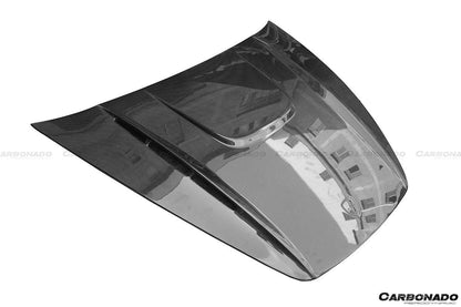 Capó de fibra de carbono estilo Porsche Cayenne 958.1 HM Carbonado 2011-2014