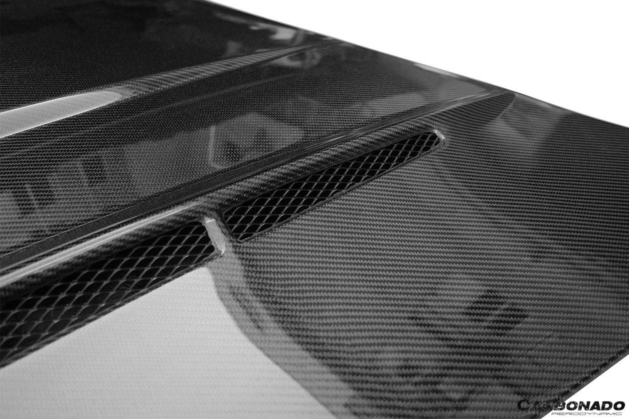 Capó de fibra de carbono estilo Porsche Cayenne 958.1 HM Carbonado 2011-2014