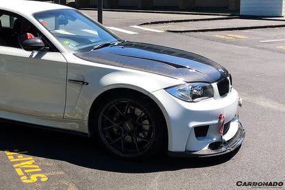Capó de fibra de carbono estilo BMW Serie 1 E82 E88 1M RZ (2008-2013)