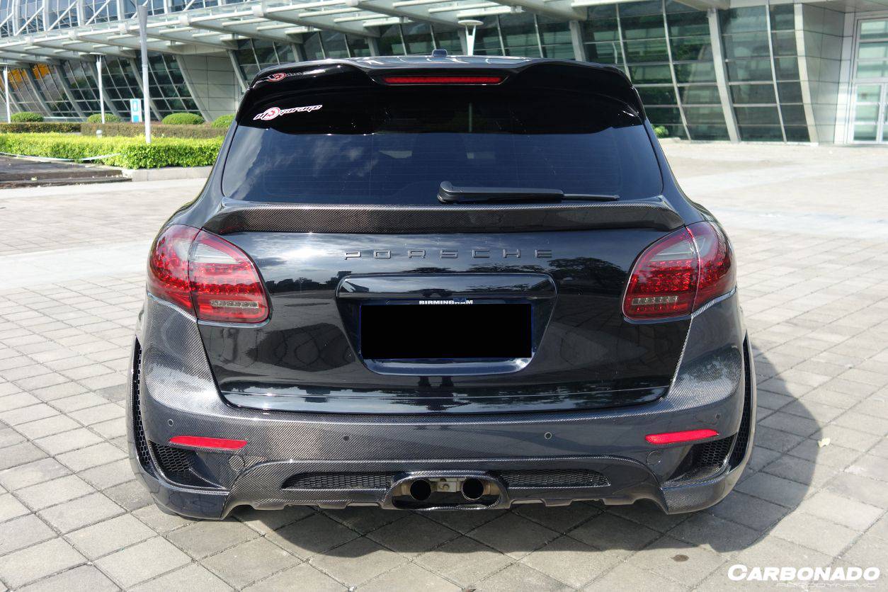 Carbonado 2011-2014 Porsche Cayenne 958.1 HM Style Full Wide Body Kit