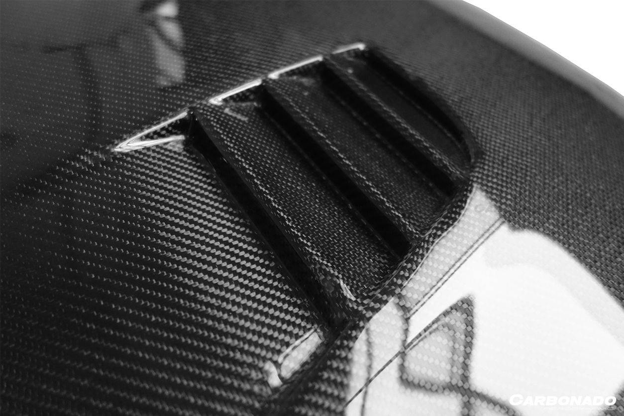 Capó de fibra de carbono estilo VRS para BMW Serie 3 F30 F35 2013-2019 Carbonado