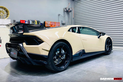 Kit completo de fibra de carbono parcial para Lamborghini Huracan LP610 y LP580 Performante Style DarwinPRO 2015-2019