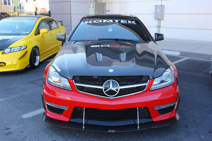 Carbonado 2012-2014 Mercedes Benz W204 C63 AMG BK Style hood