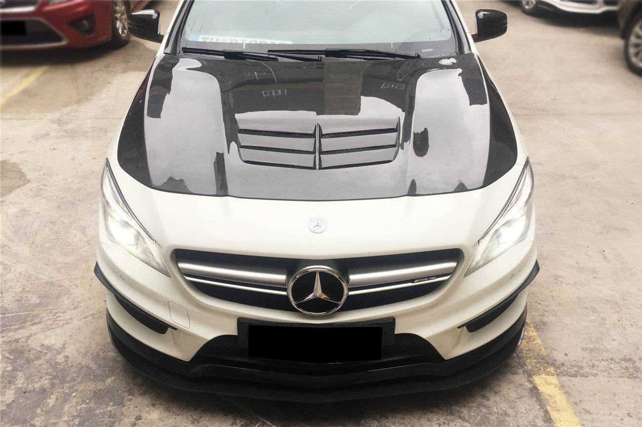 Mercedes Benz W117 CLA Class Carbonado 2013-2018 Capota estilo Black Sails