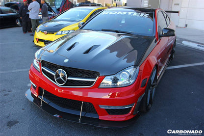 Carbonado 2012-2014 Mercedes Benz W204 C63 AMG BK Style hood