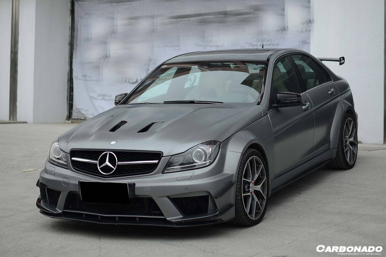 Carbonado 2012-2014 Mercedes Benz W204 C63 AMG BK Style hood