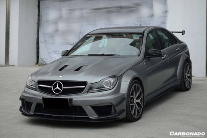 Carbonado 2012-2014 Mercedes Benz W204 C63 AMG BK Style hood