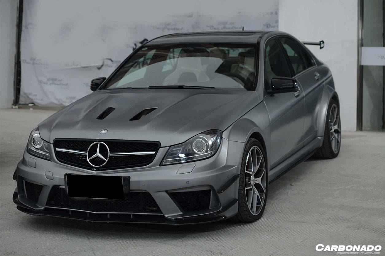Carbonado 2012-2014 Mercedes Benz W204 C63 AMG BK Style hood