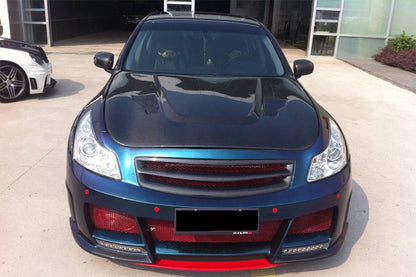 Carbonado 2007-2009 Infiniti G35 G37 Sedan BS Style Hood