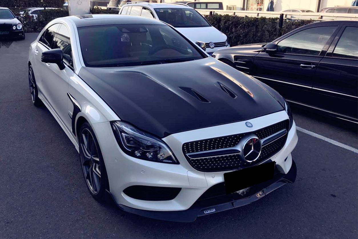 Carbonado 2011-2018 Mercedes Benz CLS W218 BK Style Hood