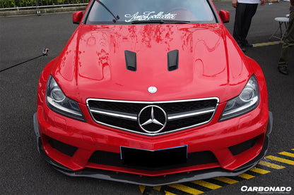 Carbonado 2012-2014 Mercedes Benz W204 C63 AMG BK Style hood