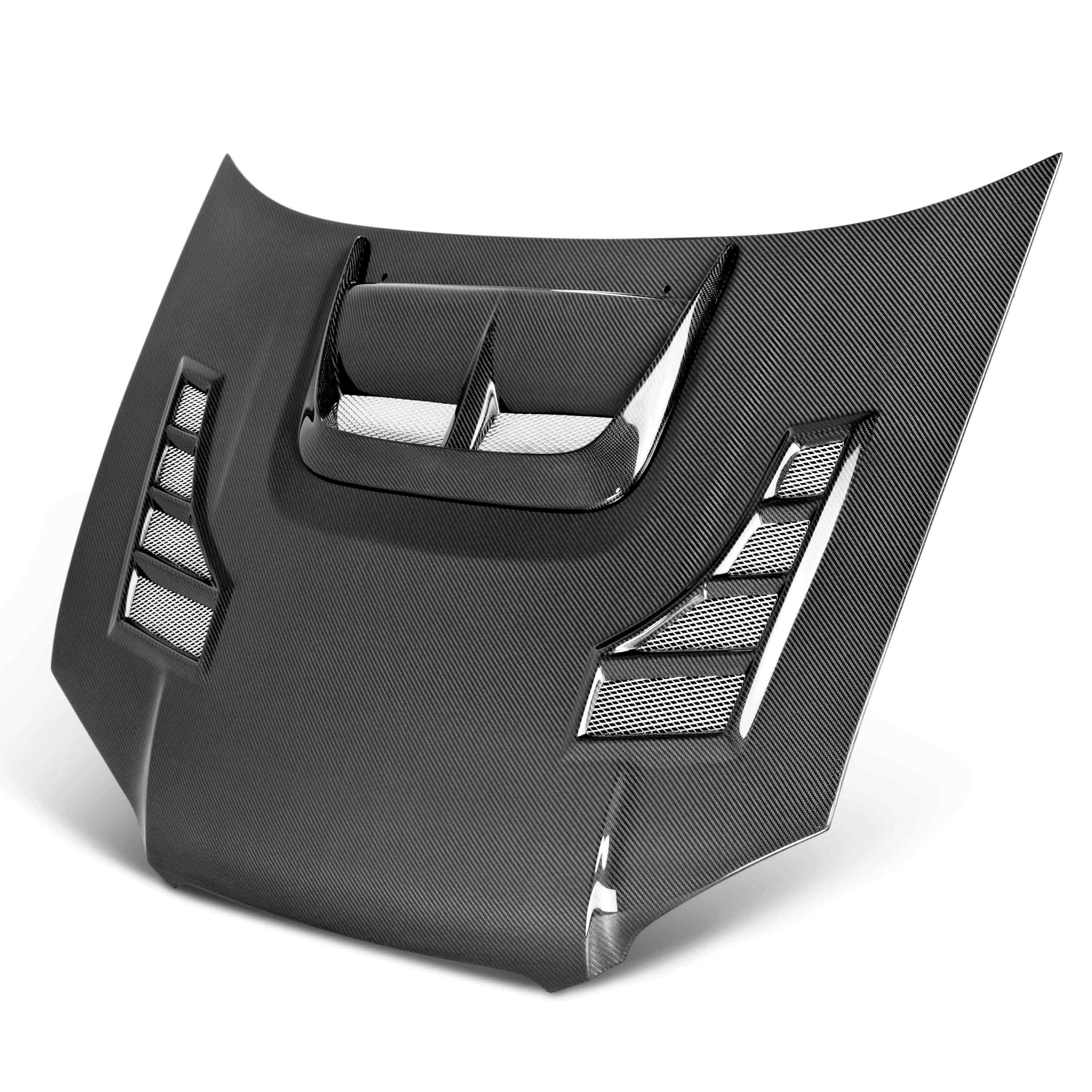 Seibon CW Carbon Fiber Hood (04-05 Subaru WRX/STi) (SEIHD0405SBIMP-CW)