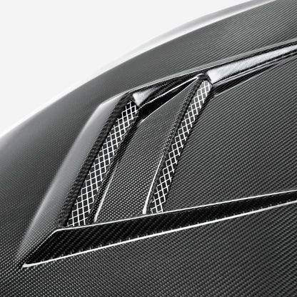 Seibon DV-Style Carbon Fiber Hood (Evo X)