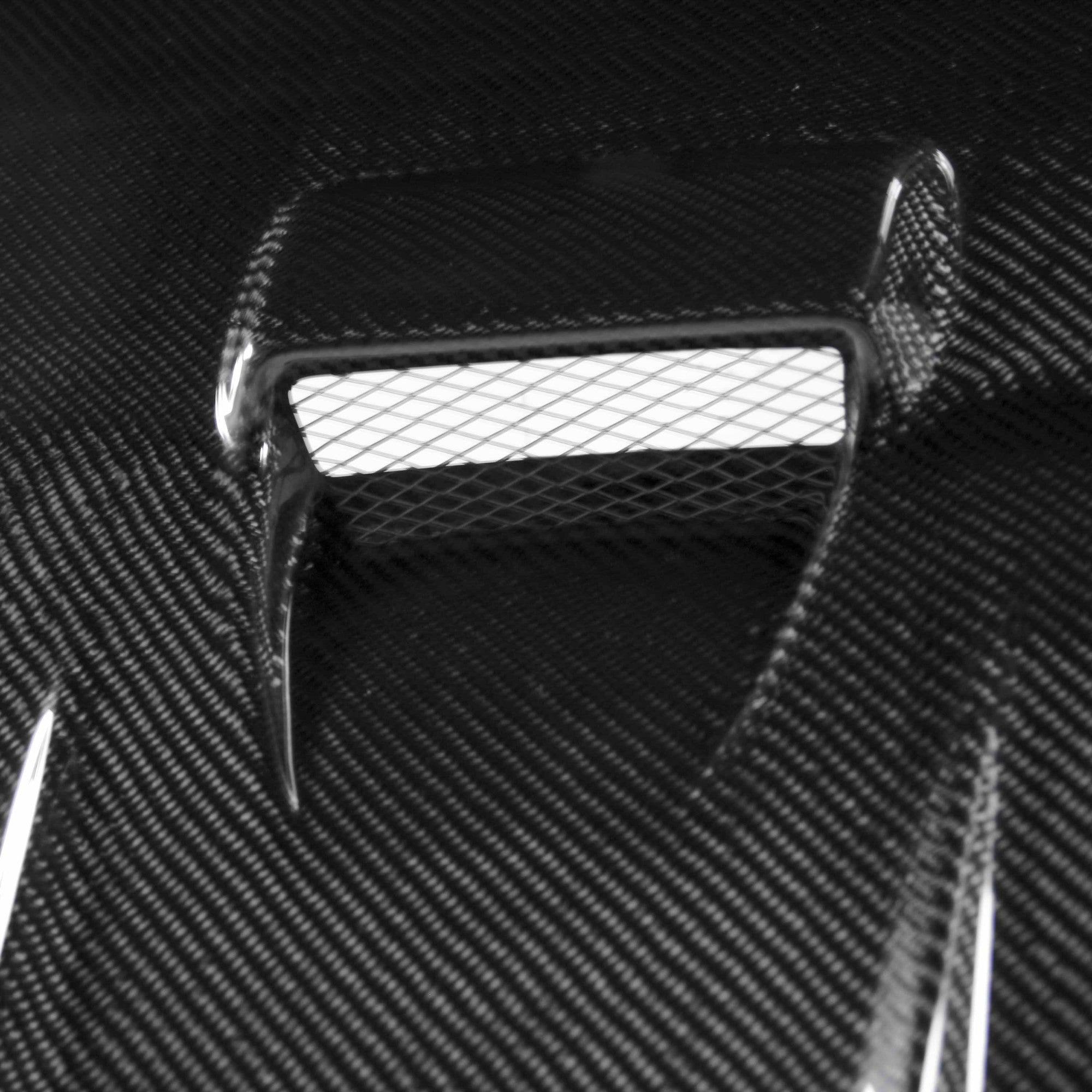 Seibon DV Style Carbon Fiber Hood (08-17 Mitsubishi Lancer)