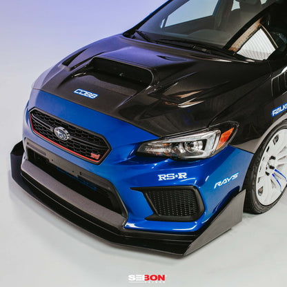 Seibon Carbon Fiber VS-Style Hood (15-20 WRX/STI)