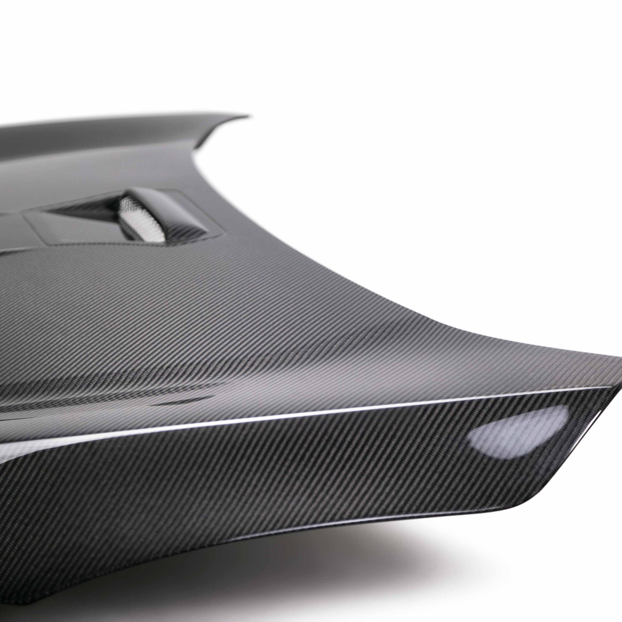 Seibon MR - Style Carbon Fiber Hood (16 - 21 Honda Civic) - Seibon