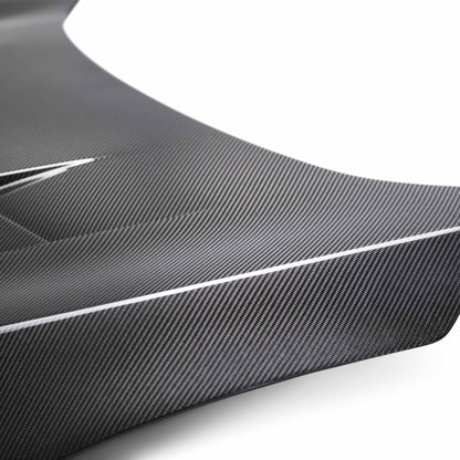 Seibon TS - Style Carbon Fiber Hood (16 - 20 Honda Civic) - Seibon