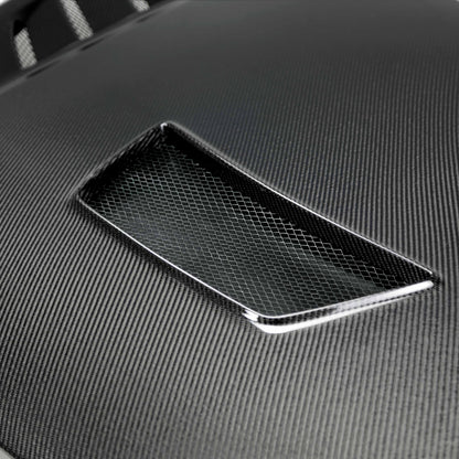 Seibon CV - Style Carbon Fiber Hood (17+ Civic Type R) - Seibon