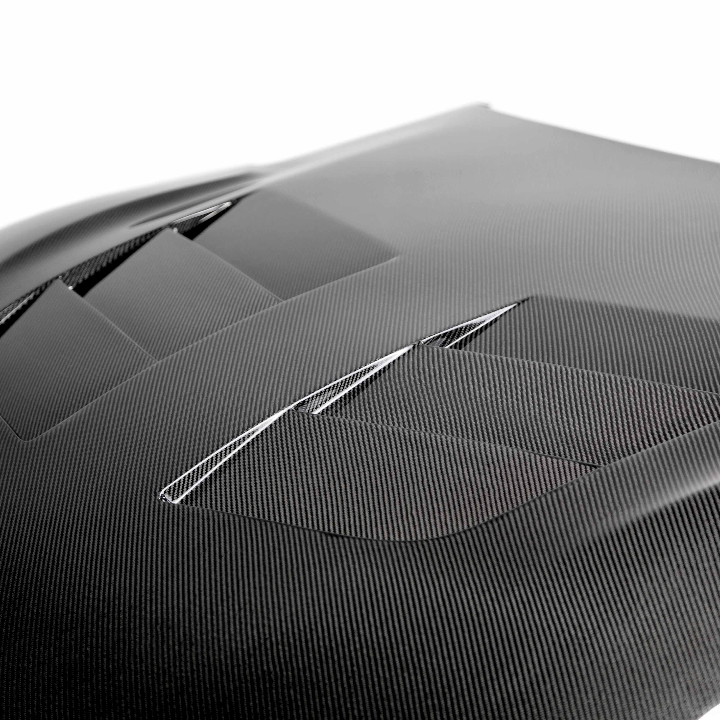 Seibon TSII-Style Double-Sided Carbon Fiber Hood (20-21 GR Supra)