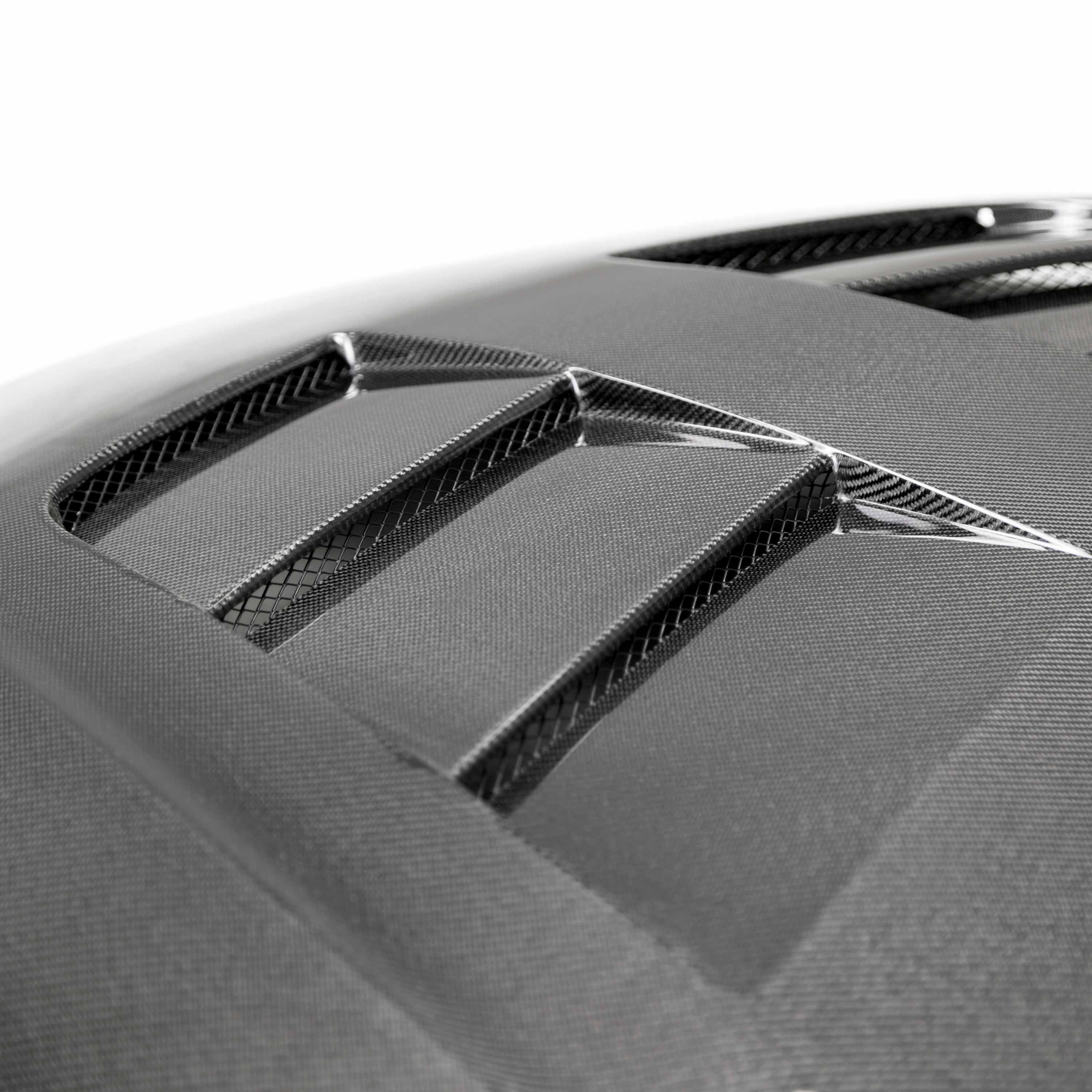 Seibon TSII-Style Double-Sided Carbon Fiber Hood (20-21 GR Supra)