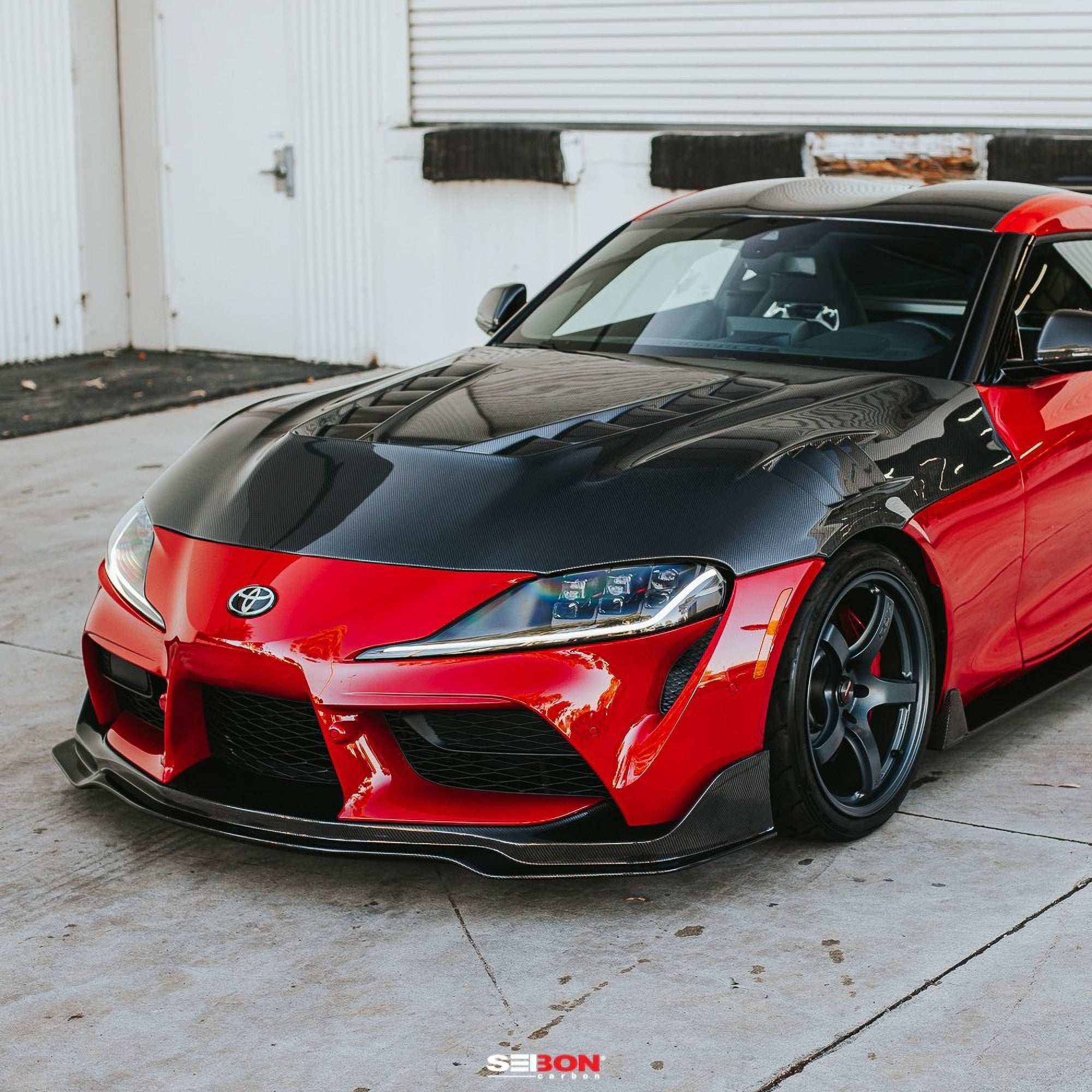 Seibon TV-Style Carbon Fiber Hood (MK5 Supra)