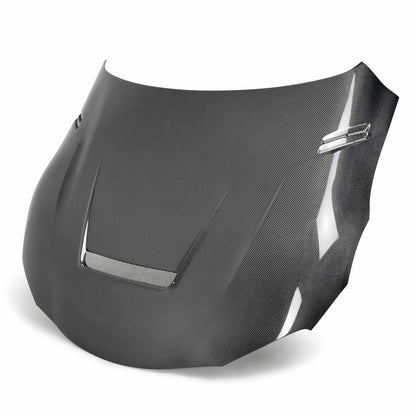 Seibon VS-Style Double-Sided Carbon Fiber Hood (20-21 GR Supra)