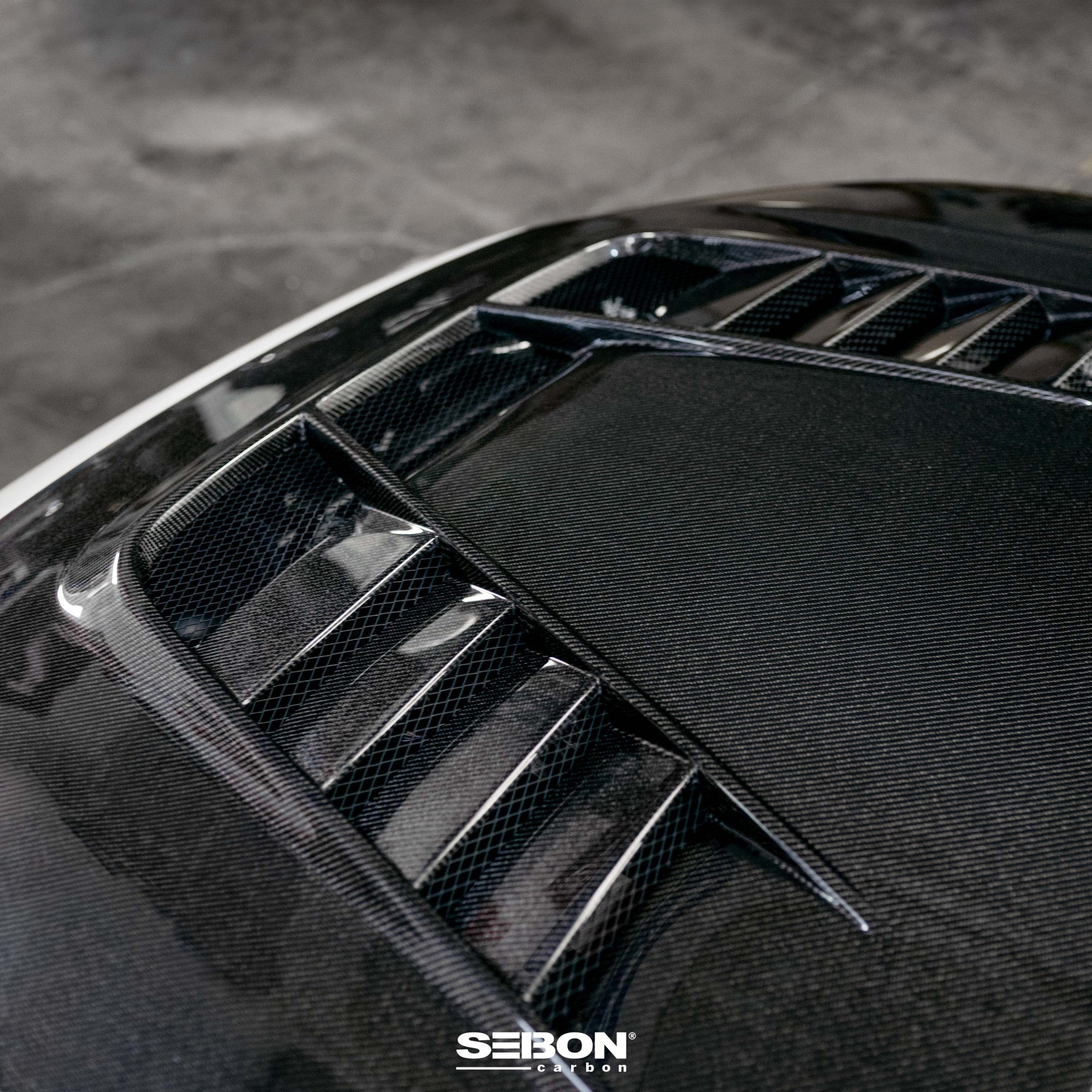 Seibon TV-Style Double Side Carbon Fiber Hood (2023 Honda Civic Type R)