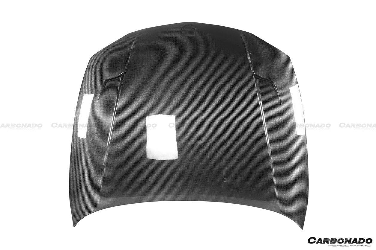 Capó de fibra de carbono estilo BMW Serie 1 E82 E88 1M RZ (2008-2013)