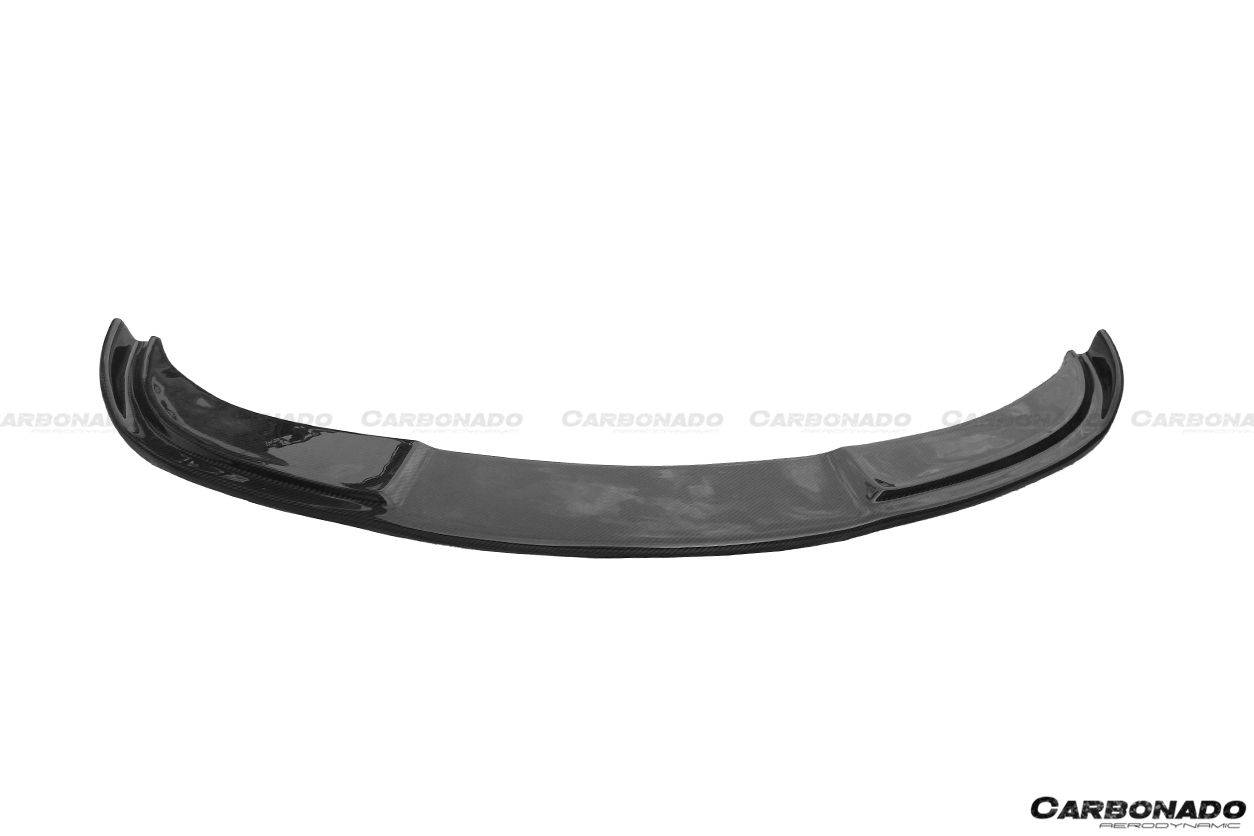 Carbonado 2008-2012 BMW 3 Series E93 HM Style Carbon Fiber Front Lip