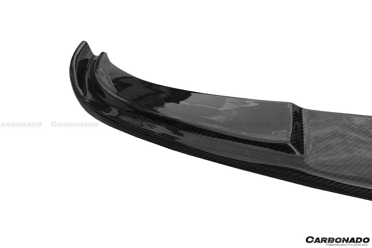 Carbonado 2008-2012 BMW 3 Series E93 HM Style Carbon Fiber Front Lip