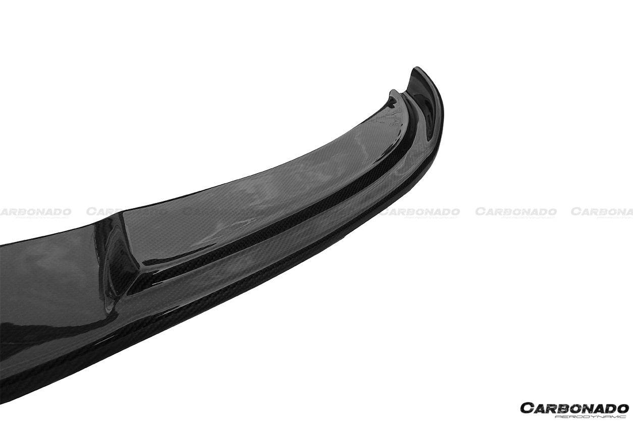 Carbonado 2008-2012 BMW 3 Series E93 HM Style Carbon Fiber Front Lip