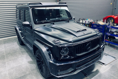 Carbonado 2019-2021 Mercedes Benz G-Class W464 G-Wagon BR Style Hood Scoope
