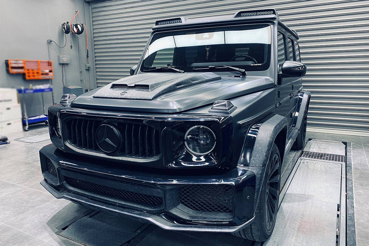 Carbonado 2019-2021 Mercedes Benz G-Class W464 G-Wagon BR Style Hood Scoope