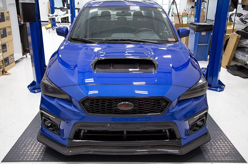 Reemplazo completo de entrada de aire de capó de fibra de carbono agresiva OLM A1 - WRX/STI 2015-2021