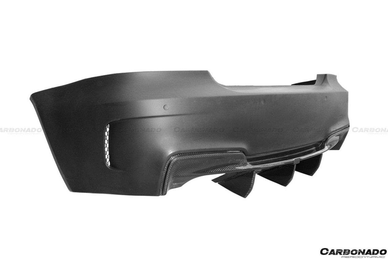 Carbonado 2008-2013 BMW E82 E88 1 Series 1M Style Rear Bumper