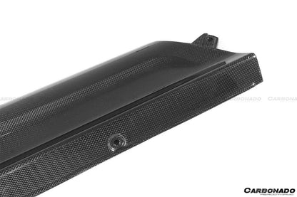 Carbonado 2015-2023 Ferrari 488 GTB 488 PISTA F8 Dry Carbon Fiber Inner Underscreen panel Replacemnt