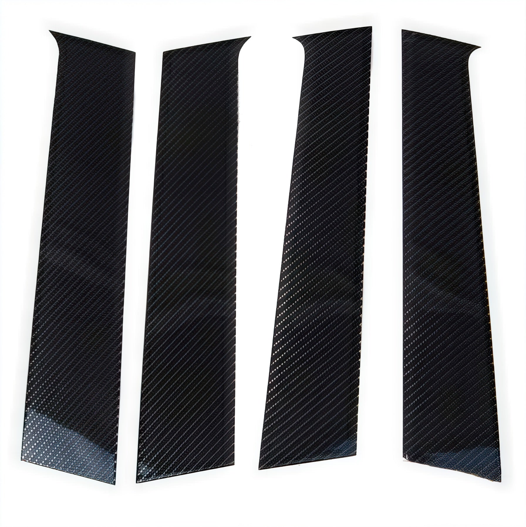 Rexpeed Carbon Fiber Pillar Trim (Evo 4-X)