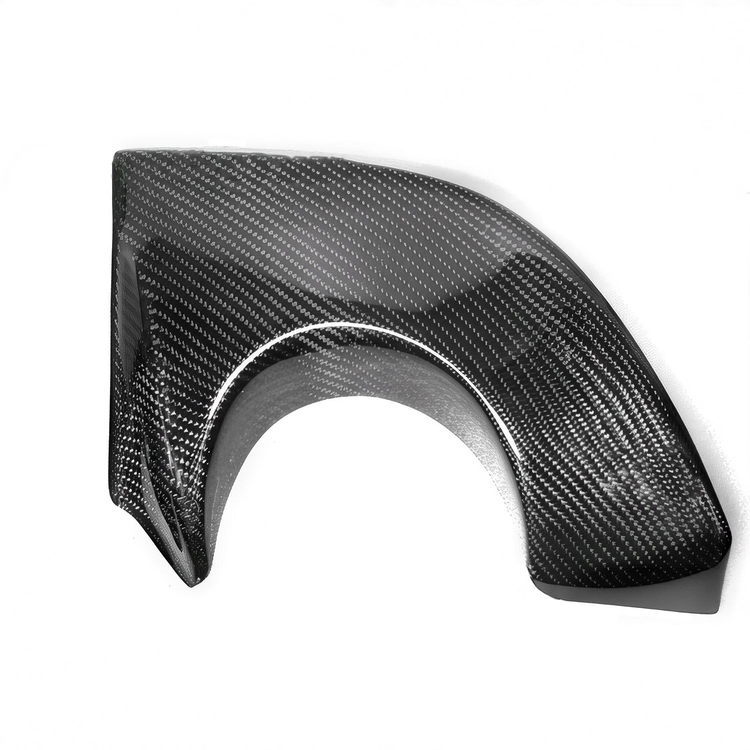 Rexpeed JDM V-Style Carbon Fiber Exhaust Shield (Evo 9)